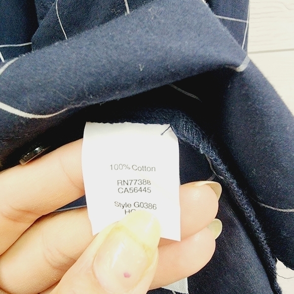 Madewell Bell Sleeve Plaid Blouse - Picture 7 of 9